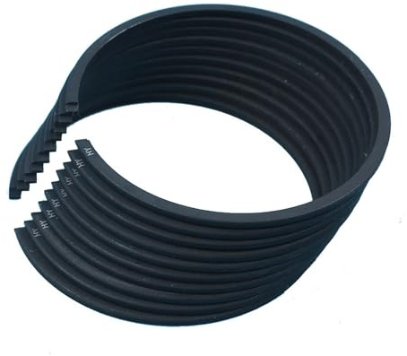 UYTGFO Passend for WACKER NEUSON WM80 BS500 BS600 BS650 BH22 BH23 BH24 STAMPFER BREAKER STAMPER Zylinderkolbenreparatur I-CAST IRON Kolbenring(10 PCS)