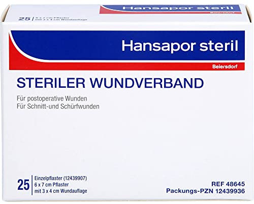 Hansapor Steril Wundverband 6x7 cm