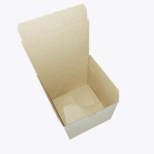 500 Kartons 120 x 120 x 110 mm Automatik Faltkarton Cardboard Schachtel Box weiß dimapax