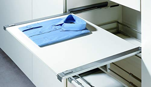HETTICH Amari 200 Tablarauszug Stahl silber