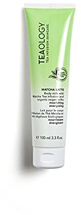 Teaology Matcha Latte, Body Milk, Körpermilch zur täglichen Körperpflege, Naturkosmetik, vegan, 100 ml