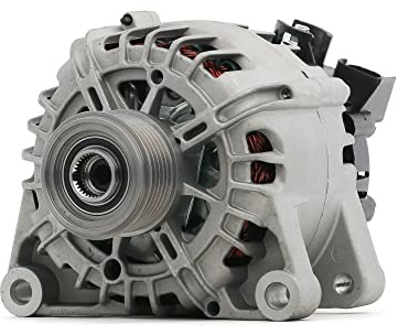 RIDEX 4G0866 Lichtmaschine 120A Generator LiMa 14V Alternator mit Freilaufriemenscheibe Kompatibel mit FORD Fiesta Mk6 Schrägheck JA8, JR8 36001116 1704768 30659389