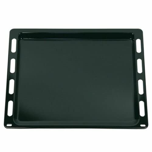 G GRIMALDI Teglia da Forno Smaltato Universale | Compatibile con Varie Marche | Teglia di Ricambio per Forno Elettrico da Incasso | Rivestimento Antiaderente Resistente alle Alte Temperature