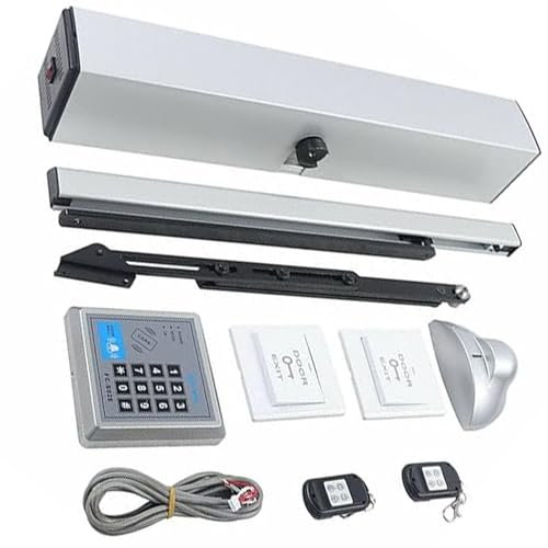 Door Opener & Controller, Automatic Electric Swing Door Opener w/Remote Control &with 2PCS Exit Buttons for Gate,SW500