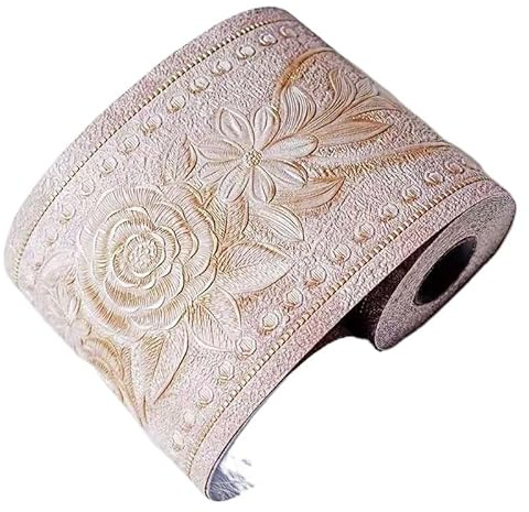 Cenefas De Papel Pintado Pegatinas de borde de pared en relieve DIY, vinilo impermeable for decoración del hogar, papel tapiz autoadhesivo, pegatina de línea de cintura for pies, decoración de cocina