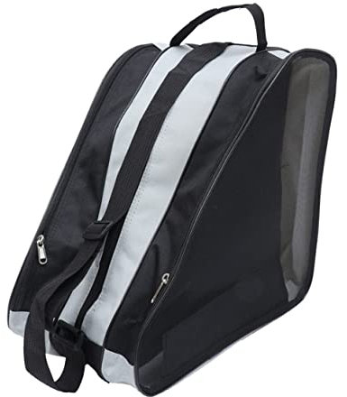 BELLIFFY Skatetasche Für Eisschuhe Aufbewahrungstasche Mit Dreiecksform Hand-Skate-behälter Aus Hochwertigem Material Skate-zubehör Für Einfachen Transport