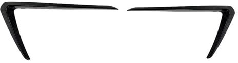 Frontspoiler-Stoßfängerlippe Front Stoßstange Splitter Nebel Licht Abdeckung Air Vent Trim Körper Kit Auto Zubehör Für VW Für GOLF 7 Für MK7 Für GTi 2013-2016 Frontstoßstange Lippenspoiler Splitter(2P