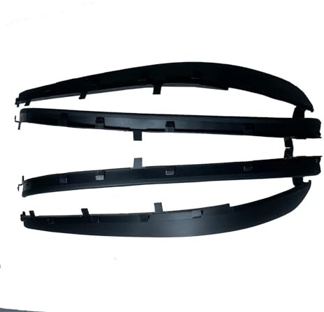 Wivplex Neuankömmling Rad Kotflügel Kotflügel Augenbrauen Bogen Extensions, for Jeep, Grand Cherokee Trailhawk 2012-2021 2020 2019 2018 2017 2016 Kotflare -Flare -Abdeckung