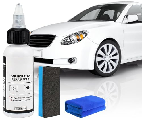 V-Vaxy Car Scratch Repair Wax, Flüssigglas für Autolack, Autokratzer-Reparaturwachs, Polieren Lackieren Restaurer, Auto Kratzer Entferner Polieren Kit, Ultimativer Farbwiederhersteller (2)
