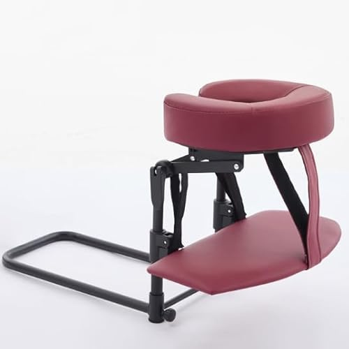 Matratzen-Massageset mit verstellbarer Kopfstütze, hängender Massagekopfstützenrahmen mit Gesichtsöffnung, faltbare, tragbare Heimmatratze, Schönheits- und Augenchirurgie-Rehabilitationskissen(14-45cm