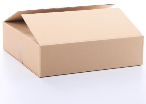 Versandkarton Karton Faltkarton Verpackungen Bücherkartons 400x300x100 mm (50 Stück) von rg-vertrieb
