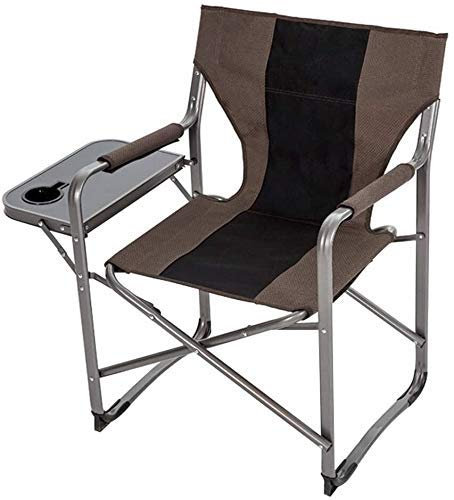 Silla de Campamento Plegable - Asiento al Aire Libre Ligero y Duradero con Bolsa de Transporte y portavasos Camping, Festivales, jardín, Viajes en Caravana, Pesca, Playa, Bar
