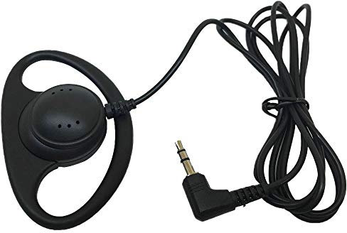 ANCLLO 3.5mm Plug Wired Single Side Earphone Stereo-to-mono Earbuds One Ear Earhook Simultaneous Interpretation Headphone