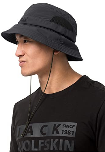 Jack Wolfskin SUPPLEX VENT BUCKET, schwarz, M