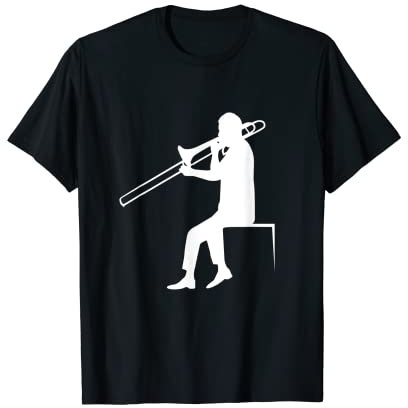 Marching Band Jazz Posaune für Herren T-Shirt