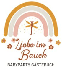 Babyparty Gästebuch: Erinnerungsbuch Baby Shower I Geschenk zur Babyparty für Mädchen und Junge I BabyShower Gästebuch zum selber gestalten