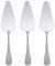 Cake Server,3 PCS Stainless Steel Pie Server Cake Slicer Stainles Steel Pizza Server Cutting Spatula Double-Blades Pie Slice for Kitchen Daily Parties Weddings