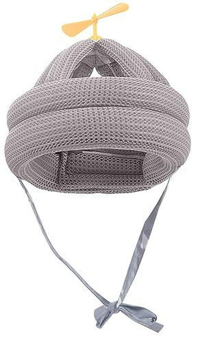 Baby Helm Schutzhelm, Säugling Kleinkind Kinder Anti-Kollision Kopfschutzkappe Schutzhut Baumwolle Hut Kopfschutzmütze Verstellbarer Kopfschutz für Babys zum Laufen und Laufen