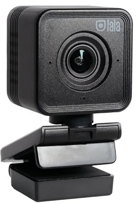 Laia - Webcam PC Pro FHD, European company, per videoconferenze da remoto di alta qualità Full HD 1080P, facile connessione USB-C, autofocus, ideale per riunioni da remoto e telelavoro