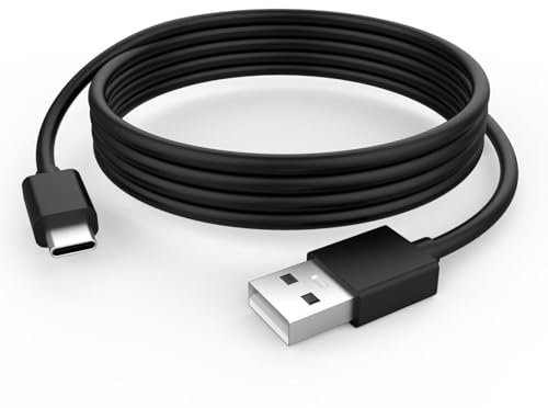 USB Type-C Ladekabel für Xbox PS5, Ladekabel kompatibel mit Xbox Series Controller, Sony PS5 Controller und Nintendo Switch (100cm)
