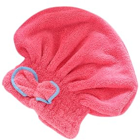 NOLITOY 3stücke Trockenes Haar Haube Für Damen Mikrofaser Frottee Haartrocknungshaube Spa-haube Saugfähig Für Dusche Bad Und Spa Maschinenwaschbar