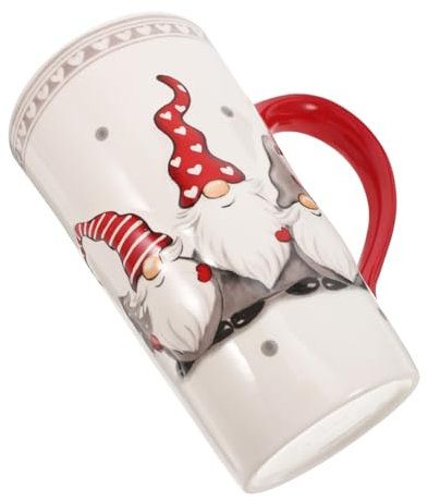 Garneck 1 Stück Weihnachtsmilchbecher Tisch Weihnachtsdekor Wasserkelche Tisch Weihnachtsbaum Teetasse Isolierter Kaffee Reisebecher Thermobecher Keramikbecher Weihnachtskaffeetassen