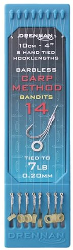 Drennan 4 Carp Method Bandits Hook Plates: 14 To 7lb