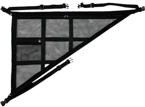 Red de carga – Fortalece la carga, almacenamiento en el techo del coche, red de camión, capacidad de carga, accesorios interiores de camión para furgoneta, techo de malla de doble capa, carga