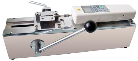 Digital Push Pull Force Tester with Pressure Gauge, 500N Capacity for Tension and Compression Testing in Labs