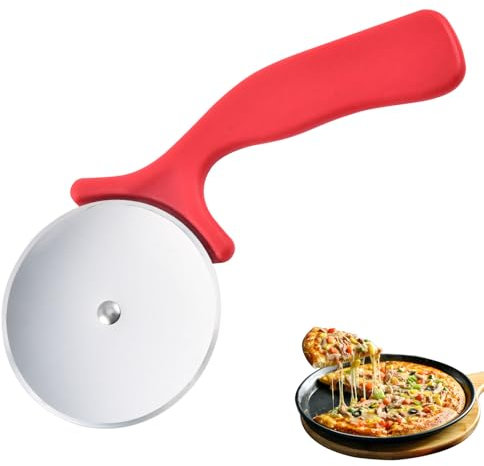 Pala per pizza in acciaio inox, per pizza e barbecue, pala per pizza da 30 cm, per torte (6,7 x 16 cm)