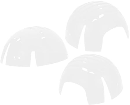 MUELODSIC Inserto Per Casco Da Baseball Antiurto in Plastica Resistente, 3 Pezzi Con Cinturino, Leggero e Regolabile, Protezione Sicurezza Testa Per Cappelli Da Baseball Uso Quotidiano