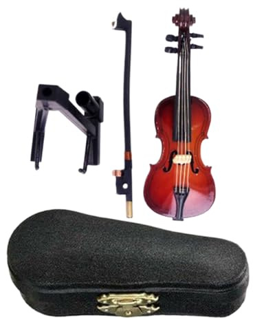 Mini Violino con Musica Triste Casa Bambole 12 Cm