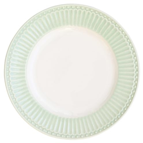 Greengate STWPLASAALI3906 Alice Teller klein blass grün 17,5 cm (1 Stück)