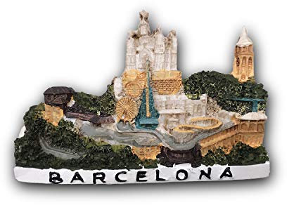 3D Barcelona Spanien Kühlschrank Kühlschrankmagnet Tourist Souvenirs Handmade Harz Handwerk Magnetische Aufkleber Home Küche Dekoration Reise Geschenk