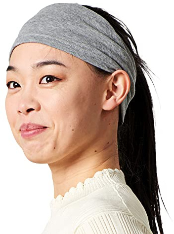 CHARM 100% Organic Cotton Neck Gaiter, Light Gray