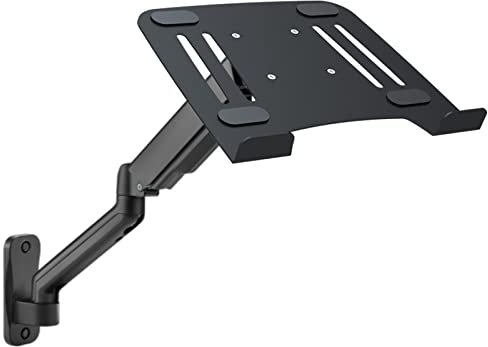 Drall Laptop Wand-Halterung mit Adapterplatte für Notebook Netbook Tablet PC Keyboard Spielkonsole Mediaplayer Modell: LT12T-IP3B