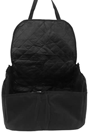 Haustiertasche Fürs Auto, Schwarzer Haustier-Hundesitz, Oxford-Stoff für Reisen