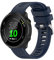 Wownadu 20mm Bracelet Compatible pour Garmin Forerunner 245 55 165 645 158 Bleu Marine Bracelets de Remplacement en Silicone Sport Strap Femme Homme, Accessoires (Pas de Tracker)