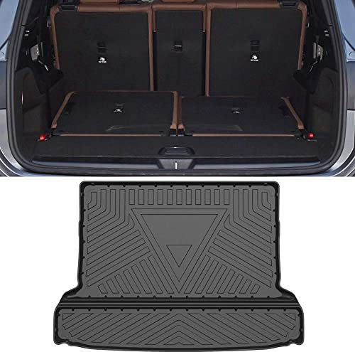 LXBSXY Maßgeschneidert Gummimatte Kofferraumwanne für Mercedes-Benz GLB-Class X247 2019 2020 2021,Anti Rutsch Matte Auto,Schutzmatte schwarz,Kofferraummatte Zubehör