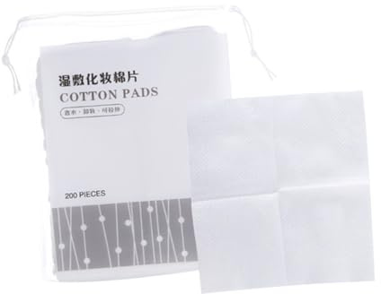 Healvian Almohadillas Desmaquillantes Faciales Finas y Elásticas Discos de Algodón para Aplicar Tónico y Loción Pads Cosméticos Desechables para Mujer Suaves y Ecológicos