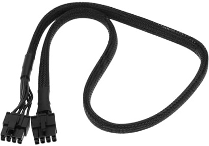 eMagTech 8 Pin to 8 Pin CPU Power Supply Cable 18AWG Compatible with EVGA SUPERNOVA 550-1300 G2 G3 P2 B3 G5, 70cm
