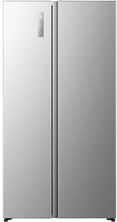 Hisense PureFlat American Fridge Freezer - Stainless Steel - D Rated