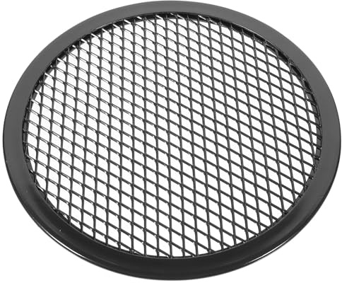 Milisten Plaque à Pizza Ronde en Alliage D'aluminium 7 Pouces, Poêle à Pizza Résistante à L'usure, Accessoire de Cuisson Polyvalent pour Four Domestique et Professionnel