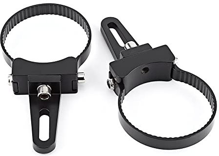 2 Abrazaderas de luz de Trabajo para Barra de Toro, Soporte de Montaje para la mayoría de Coches, Camiones, SUV, ATV, vehículos Todoterreno