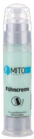 MiTo Haarcreme Föhncreme Stylingcreme 100 ml | Leave-in Pflege für geschmeidiges, leicht kämmbares Haar | Volumen & Glanz | Anti Frizz Haarpflege | Ohne Ausspülen | Für alle Haartypen
