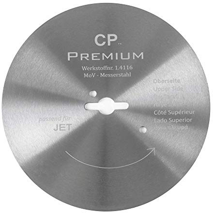Gastronics Kreismesser für Jet - 120 mm, glatt - Dönermesser aus Edelstahl in Premium Qualität