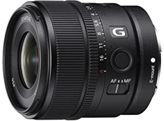 Sony E 15mm F1.4 G APS-C Large Aperture Wide Angle G Lens (SEL15F14G)