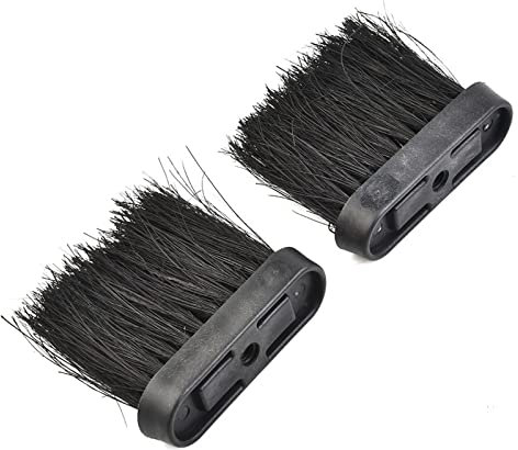 HpLive 2 spazzole per camino, scopa di ricambio per manutenzione del camino con setole da 70 mm, 9,8 x 3,2 x 1,5 cm
