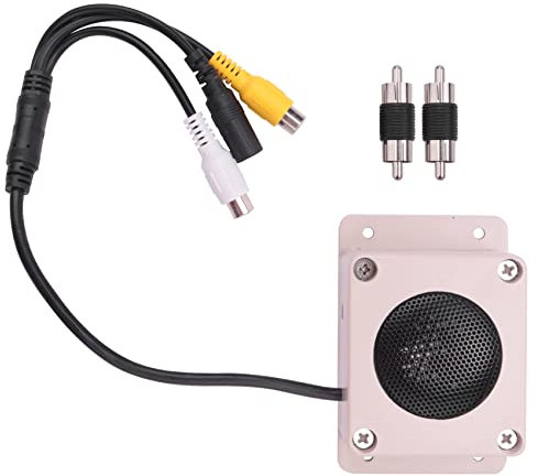 Seprendi Microphone haut-parleur pour caméra de sécurité extérieure étanche pour caméra IP enregistrement audio radio bidirectionnelle