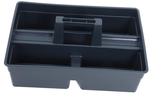DOITOOL Cleaning Caddy Handle Plastic Basket for Tools Items Portable Organizer for Cleaning Supplies